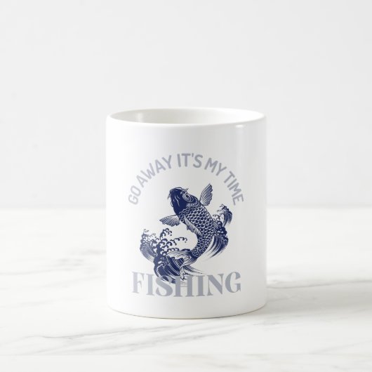 Hooked on Coffee & Vist – Perfecte Mok voor Angle (Center)