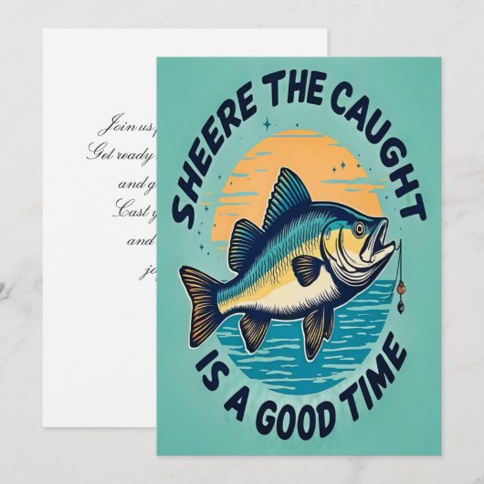 Hooked on Fun Kaart (Voorkant / Achterkant)