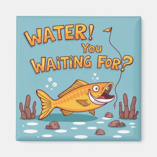 Hooked on Fun Magneet (Voorkant)