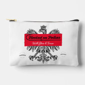 Hooked on Polkas Cosmetic Bag Etui (Voorkant)