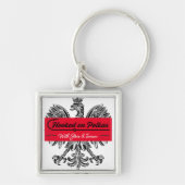 Hooked on Polkas Logo Keychain (Voorkant)