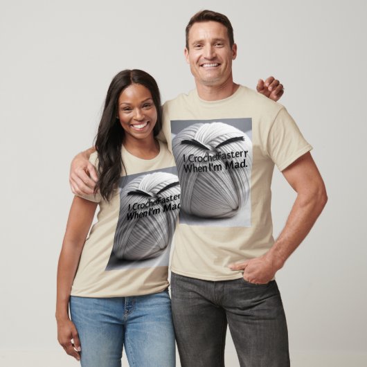 Hooked on Rage: Mad Fast Crochet Mode (Verslaafd a T-shirt (Unisex)