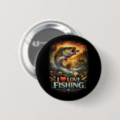 Hooked on the Horizon Ronde Button 5,7 Cm (Voorkant /achterkant)