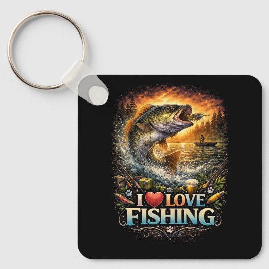 Hooked on the Horizon Sleutelhanger (Voorkant)