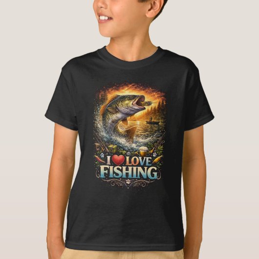 Hooked on the Horizon T-shirt (Voorkant)