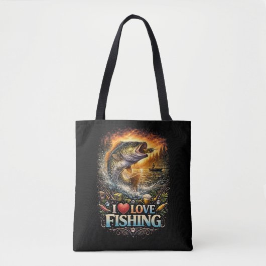 Hooked on the Horizon Tote Bag (Voorkant)