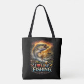 Hooked on the Horizon Tote Bag (Achterkant)