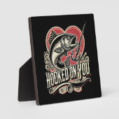 Hooked On You - Dag van de Valentijn Gevist Fotoplaat (Voorkant)