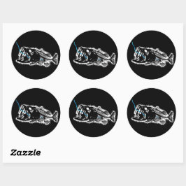 HOOKED RONDE STICKER