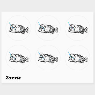 HOOKED RONDE STICKER