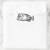 HOOKED RONDE STICKER (Tas)