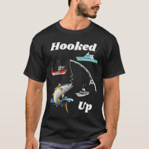 Hooked Up Deep Zee Vist T-shirt