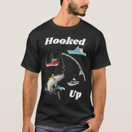 Hooked Up Deep Zee Vist T-shirt