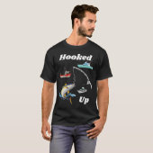 Hooked Up Deep Zee Vist T-shirt (Voorkant volledig)