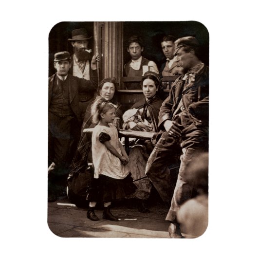 Hookey Alf of Whitechapel uit 'Street Life in Lo' Magneet (Verticaal)