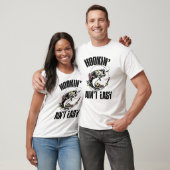 Hookin' Ain't Easy Vissers T-Shirt – Grappige Heng (Unisex)