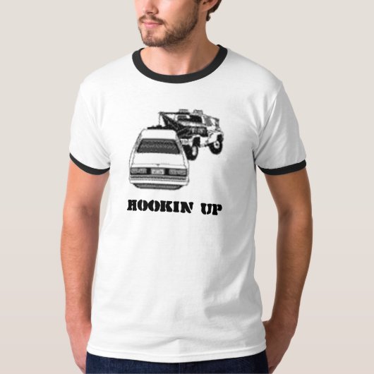 HOOKIN-UP T-SHIRT (Voorkant)