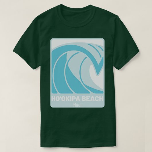 Hookipa Beach Maui Hawaï Atlantische Oceaan HI Cra T-shirt (Design voorkant)