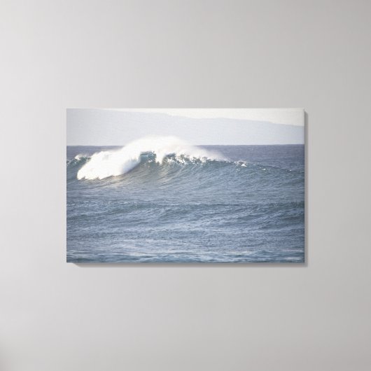 Hookipa Beach Park, Noordkust van Maui, Canvas Afdruk (Voorkant)