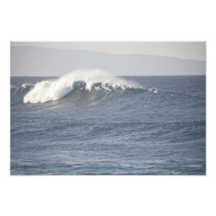 Hookipa Beach Park, Noordkust van Maui, Foto Afdruk