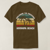 Hookipa Beach Welkom in Summer Hawaii Tropical T-shirt (Design voorkant)