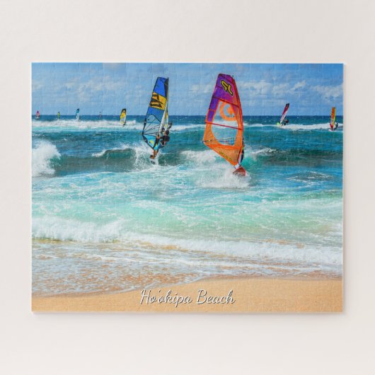 Ho'okipa Beach windsurfers Legpuzzel (Horizontaal)