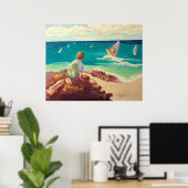 Hookipa Maui Poster (Thuiskantoor)