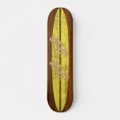 Hookipa  Surf Faux Wood Skateboard (Voorkant)
