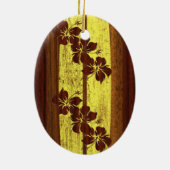 Hookipa  Surfboard Ornament (Achterkant)