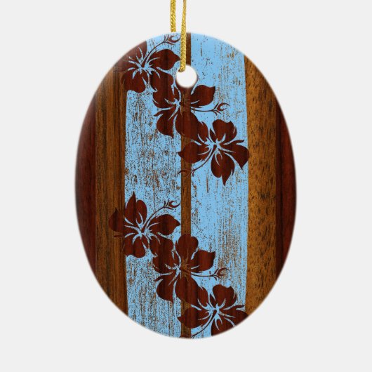 Hookipa  SurfboardOrnament Keramisch Ornament (Achterkant)