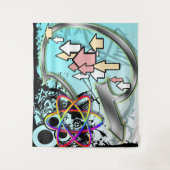 Hooks #1 Tapestry Wandkleed (Voorkant)