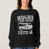 Hooks and Chains Excite Me Tow Trucker Trui (Voorkant)