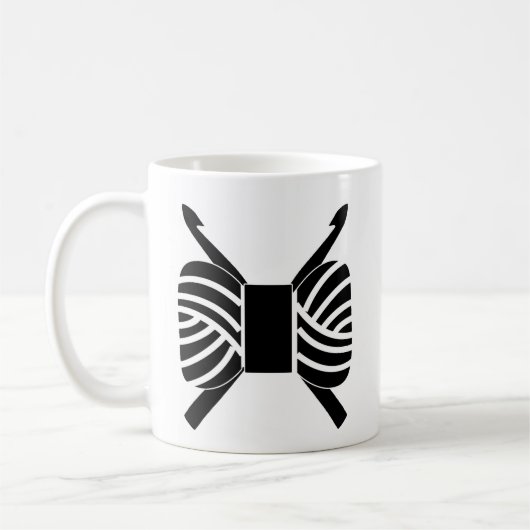 Hooks en gehaakte geweren koffiemok (Links)