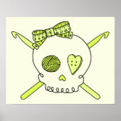 Hooks (gele achtergrond) poster (Voorkant)