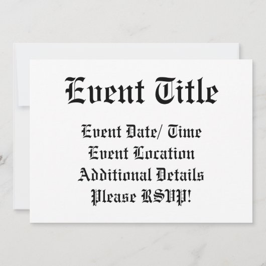 Hooks (Turquoise) Kaart (Achterkant)