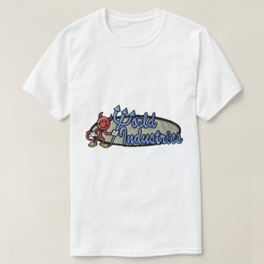Hookups Anime Mädchen World Industries Fla T-shirt (Design voorkant)