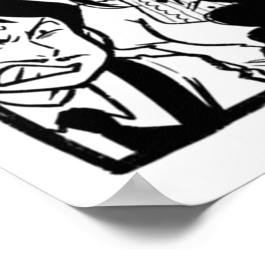 Hooky Comic Page Poster (Hoek)