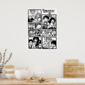 Hooky Comic Page Poster (Keuken)