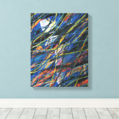 Hooky van school canvas afdruk (Insitu (Houten vloer))