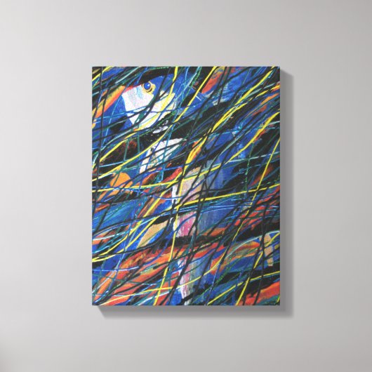 Hooky van school canvas afdruk (Voorkant)