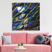 Hooky van school canvas afdruk (Insitu (Woonkamer))