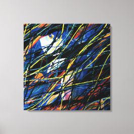 Hooky van school canvas afdruk