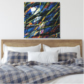 Hooky van school canvas afdruk (Insitu (Slaapkamer))