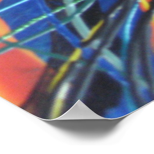 Hooky van school poster (Hoek)