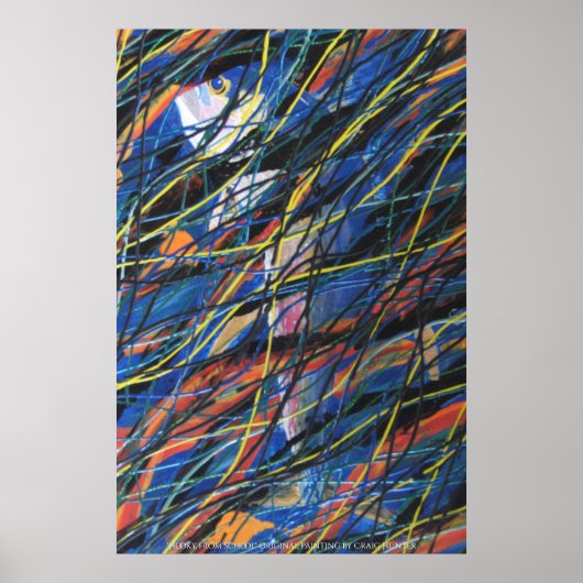 Hooky van school poster (Voorkant)