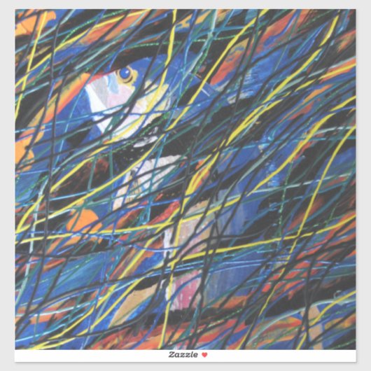 Hooky van school sticker (Vel)