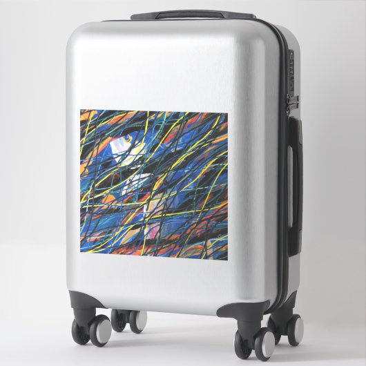 Hooky van school sticker (Koffer)