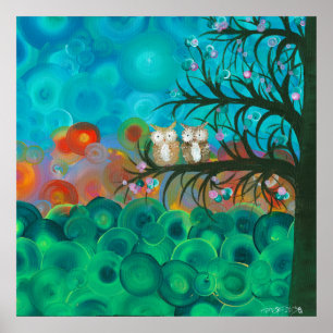 Hoolandia (c) 2013 - Afbeeldingen van kippen Poster