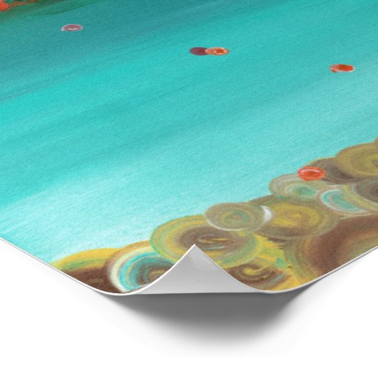 Hoolandia (c) 2013 - Afbeeldingen van kippen Poster (Hoek)