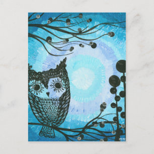 Hoolandia (c) 2013 - Contrast Owl 02 Briefkaart